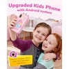 image:imageKOKODI 4 Inch Kids Smart Phone Touchscreen HD Dual Camera Cell Phone for Children Christmas Birthday Gifts Unicorn Learning Toys for Girls 310 First Preschool Education Phone Toy with 200 GamesPink