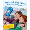 image:imageKOKODI 4 Inch Kids Smart Phone Touchscreen HD Dual Camera Cell Phone for Children Christmas Birthday Gifts Unicorn Learning Toys for Girls 310 First Preschool Education Phone Toy with 200 GamesBlue