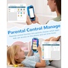 image:imageKOKODI 4 Inch Kids Smart Phone Touchscreen HD Dual Camera Cell Phone for Children Christmas Birthday Gifts Unicorn Learning Toys for Girls 310 First Preschool Education Phone Toy with 200 GamesBlue