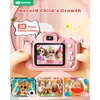 image:imageKOKODI Kids Camera Toy Digital Camera for Kids Birthday Gifts for Girls Age 312 1080P HD Video Camera for Toddler Unicorn Children Toys for 3 4 5 6 7 8 9 Year Old Girls with 32GB SD CardUnicornPink