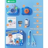 image:imageKOKODI Kids Camera Toy Digital Camera for Kids Birthday Gifts for Girls Age 312 1080P HD Video Camera for Toddler Unicorn Children Toys for 3 4 5 6 7 8 9 Year Old Girls with 32GB SD CardDinosaurBlue