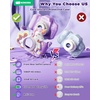 image:imageKOKODI Kids Camera Toy Digital Camera for Kids Birthday Gifts for Girls Age 312 1080P HD Video Camera for Toddler Unicorn Children Toys for 3 4 5 6 7 8 9 Year Old Girls with 32GB SD CardUnicornPurple