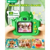 image:imageKOKODI Kids Camera Toy Digital Camera for Kids Birthday Gifts for Girls Age 312 1080P HD Video Camera for Toddler Unicorn Children Toys for 3 4 5 6 7 8 9 Year Old Girls with 32GB SD CardGreen