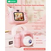 image:imageKOKODI Kids Camera Toy Digital Camera for Kids Birthday Gifts for Girls Age 312 1080P HD Video Camera for Toddler Unicorn Children Toys for 3 4 5 6 7 8 9 Year Old Girls with 32GB SD CardUnicornPink