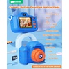 image:imageKOKODI Kids Camera Toy Digital Camera for Kids Birthday Gifts for Girls Age 312 1080P HD Video Camera for Toddler Unicorn Children Toys for 3 4 5 6 7 8 9 Year Old Girls with 32GB SD CardDinosaurBlue