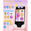 image:imageKOKODI Kids Smart Phone Toys Birthday Gifts Idea Dinosaur Toys for 3 4 5 6 7 8 Year Old Boys Touchscreen HD Digital Dual Video Camera Preschool Learning Toy for Kids 35 Travel Trip Activity BluePink1
