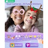 image:imageKOKODI Kids Smart Phone Toys Birthday Gifts Idea Dinosaur Toys for 3 4 5 6 7 8 Year Old Boys Touchscreen HD Digital Dual Video Camera Preschool Learning Toy for Kids 35 Travel Trip Activity BluePurple