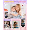 image:imageKOKODI Kids Smart Phone Toys Birthday Gifts Idea Dinosaur Toys for 3 4 5 6 7 8 Year Old Boys Touchscreen HD Digital Dual Video Camera Preschool Learning Toy for Kids 35 Travel Trip Activity BluePink1