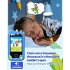 image:imageKOKODI Kids Smart Phone Toys Birthday Gifts Idea Dinosaur Toys for 3 4 5 6 7 8 Year Old Boys Touchscreen HD Digital Dual Video Camera Preschool Learning Toy for Kids 35 Travel Trip Activity BlueBlue