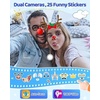 image:imageKOKODI Kids Smart Phone Toys Birthday Gifts Idea Dinosaur Toys for 3 4 5 6 7 8 Year Old Boys Touchscreen HD Digital Dual Video Camera Preschool Learning Toy for Kids 35 Travel Trip Activity BlueBlue
