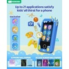 image:imageKOKODI Kids Smart Phone Toys Birthday Gifts Idea Dinosaur Toys for 3 4 5 6 7 8 Year Old Boys Touchscreen HD Digital Dual Video Camera Preschool Learning Toy for Kids 35 Travel Trip Activity BlueBlue