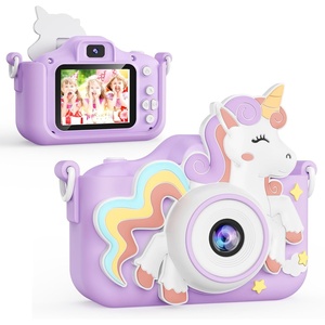 image:imageKOKODI Kids Camera Toy Digital Camera for Kids Birthday Gifts for Girls Age 312 1080P HD Video Camera for Toddler Unicorn Children Toys for 3 4 5 6 7 8 9 Year Old Girls with 32GB SD CardUnicornPurple