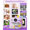 image:imageKOKODI Kids Camera Instant Print Toddler Cameras Christmas Birthday Gifts for Girls Age 312 Digital Video Instant Printable Camera for KidsToys for Ages 57 Girls PinkPurple