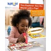 image:imageKOKODI Talking Pen Books Sets Interactive Audio Sound Books Kids Learning Electronic Toys for Boys Girls Autism Sensory Games Early Educational Gifts Birthday Gifts for Toddlers Kids Age 2 3 4 5Vocabulary Books Only