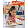 image:imageKOKODI Talking Pen Books Sets Interactive Audio Sound Books Kids Learning Electronic Toys for Boys Girls Autism Sensory Games Early Educational Gifts Birthday Gifts for Toddlers Kids Age 2 3 4 5Red 4pcs Books