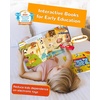image:imageKOKODI Talking Pen Books Sets Interactive Audio Sound Books Kids Learning Electronic Toys for Boys Girls Autism Sensory Games Early Educational Gifts Birthday Gifts for Toddlers Kids Age 2 3 4 5Vocabulary Books Only
