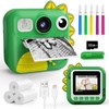 image:imageKOKODI Kids Camera Instant Print Toddler Cameras Christmas Birthday Gifts for Girls Age 312 Digital Video Instant Printable Camera for KidsToys for Ages 57 Girls PinkGreen