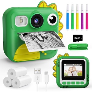 image:imageKOKODI Kids Camera Instant Print Toddler Cameras Christmas Birthday Gifts for Girls Age 312 Digital Video Instant Printable Camera for KidsToys for Ages 57 Girls PinkGreen