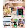 image:imageKOKODI LCD Writing Tablet for Kids 10 Inch Kids Toys for 3 4 5 6 7 8 Years Old Boys and Girls Colorful Doodle Board Gift for Toddler Age 312 Years Memo Board Drawing Pad with PenPink