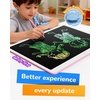 image:imageKOKODI LCD Writing TabletGifts for 3 Years Old Boys and Girls10 Inch Colorful Doodle Board Drawing Tablet Erasable Reusable Electronic Drawing Pads Educational and Learning Toy for KidsPink