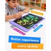 image:imageKOKODI LCD Writing TabletGifts for 3 Years Old Boys and Girls10 Inch Colorful Doodle Board Drawing Tablet Erasable Reusable Electronic Drawing Pads Educational and Learning Toy for KidsPurple