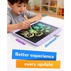 image:imageKOKODI LCD Writing TabletGifts for 3 Years Old Boys and Girls10 Inch Colorful Doodle Board Drawing Tablet Erasable Reusable Electronic Drawing Pads Educational and Learning Toy for KidsPurple