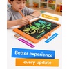 image:imageKOKODI LCD Writing TabletGifts for 3 Years Old Boys and Girls10 Inch Colorful Doodle Board Drawing Tablet Erasable Reusable Electronic Drawing Pads Educational and Learning Toy for KidsOrange