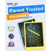 image:imageKOKODI LCD Writing TabletGifts for 3 Years Old Boys and Girls10 Inch Colorful Doodle Board Drawing Tablet Erasable Reusable Electronic Drawing Pads Educational and Learning Toy for KidsYellow