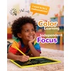 image:imageKOKODI LCD Writing TabletGifts for 3 Years Old Boys and Girls10 Inch Colorful Doodle Board Drawing Tablet Erasable Reusable Electronic Drawing Pads Educational and Learning Toy for KidsYellow