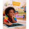 image:imageKOKODI LCD Writing TabletGifts for 3 Years Old Boys and Girls10 Inch Colorful Doodle Board Drawing Tablet Erasable Reusable Electronic Drawing Pads Educational and Learning Toy for KidsBlue