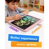 image:imageKOKODI LCD Writing TabletGifts for 3 Years Old Boys and Girls10 Inch Colorful Doodle Board Drawing Tablet Erasable Reusable Electronic Drawing Pads Educational and Learning Toy for KidsPink