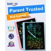 image:imageKOKODI LCD Writing TabletGifts for 3 Years Old Boys and Girls10 Inch Colorful Doodle Board Drawing Tablet Erasable Reusable Electronic Drawing Pads Educational and Learning Toy for KidsBlue