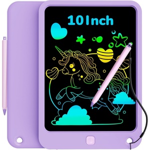 image:imageKOKODI LCD Writing Tablet for Kids 10 Inch Kids Toys for 3 4 5 6 7 8 Years Old Boys and Girls Colorful Doodle Board Gift for Toddler Age 312 Years Memo Board Drawing Pad with PenPurple