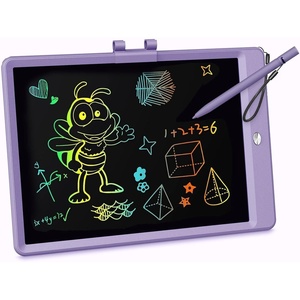 image:imageKOKODI LCD Writing TabletGifts for 3 Years Old Boys and Girls10 Inch Colorful Doodle Board Drawing Tablet Erasable Reusable Electronic Drawing Pads Educational and Learning Toy for KidsPurple
