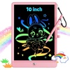 image:imageKOKODI 12 Inch LCD Writing Tablet with AntiLost Stylus Erasable Doodle Board Colorful Toddler Drawing Pad Car Travel School Games Toys for 3 4 5 6 7 8 Kids Birthday Gift for Girls Boys Adults PinkPink