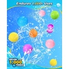 image:imageSOPPYCID Water Balloons Reusable Splash Ball Latexfree Water Bomb Pool Toys No Tying Easy Quick Fill Magnetic Selfsealing Water Balls for Kids amp Adults All Ages Summer Fun Outdoor Party Games12 PCS