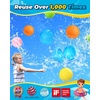image:imageSOPPYCID Water Balloons Reusable Splash Ball Latexfree Water Bomb Pool Toys No Tying Easy Quick Fill Magnetic Selfsealing Water Balls for Kids amp Adults All Ages Summer Fun Outdoor Party Games15 PCS