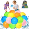 image:imageSOPPYCID Water Balloons Reusable Splash Ball Latexfree Water Bomb Pool Toys No Tying Easy Quick Fill Magnetic Selfsealing Water Balls for Kids amp Adults All Ages Summer Fun Outdoor Party Games15 PCS