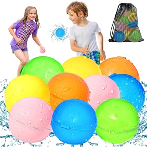 image:imageSOPPYCID Water Balloons Reusable Splash Ball Latexfree Water Bomb Pool Toys No Tying Easy Quick Fill Magnetic Selfsealing Water Balls for Kids amp Adults All Ages Summer Fun Outdoor Party Games10 PCS