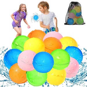 image:imageSOPPYCID Water Balloons Reusable Splash Ball Latexfree Water Bomb Pool Toys No Tying Easy Quick Fill Magnetic Selfsealing Water Balls for Kids amp Adults All Ages Summer Fun Outdoor Party Games15 PCS