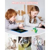 image:imageKOKODI 2 Pack LCD Writing Tablet for Kids 85 Inch Colorful Doodle Board Car Trip Travel Games Learning Toys Erasable Drawing Pad Birthday Gifts for Boys Girls Age 3 4 5 6 7 8Blue amp Pink20 Pack
