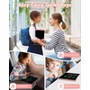 image:imageKOKODI 2 Pack LCD Writing Tablet for Kids 85 Inch Colorful Doodle Board Car Trip Travel Games Learning Toys Erasable Drawing Pad Birthday Gifts for Boys Girls Age 3 4 5 6 7 8Blue amp Pink20 Pack