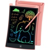 image:imageKOKODI 2 Pack LCD Writing Tablet for Kids 85 Inch Colorful Doodle Board Car Trip Travel Games Learning Toys Erasable Drawing Pad Birthday Gifts for Boys Girls Age 3 4 5 6 7 8Blue amp Pink1 Pack Pink