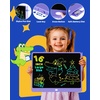 image:imageKOKODI LCD Writing Tablet 85Inch Colorful Doodle Board Electronic Drawing Tablet Drawing Pad for Kids Educational and Learning Kids Toys Gifts for 3 4 5 6 7 8 Year Old Boys and GirlsBluePurple