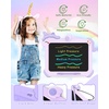 image:imageKOKODI LCD Writing Tablet for 3 4 5 6 7 8 Years Old Kids Colorful Doodle Board Writing Drawing Tablet Educational Learning Toys Christmas Birthday Gift for Girl PurplePurple