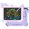 image:imageKOKODI LCD Writing Tablet for 3 4 5 6 7 8 Years Old Kids Colorful Doodle Board Writing Drawing Tablet Educational Learning Toys Christmas Birthday Gift for Girl PurplePurple