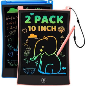 image:imageKOKODI 2 Pack LCD Writing Tablet for Kids 85 Inch Colorful Doodle Board Car Trip Travel Games Learning Toys Erasable Drawing Pad Birthday Gifts for Boys Girls Age 3 4 5 6 7 8Blue amp Pink2 Pack