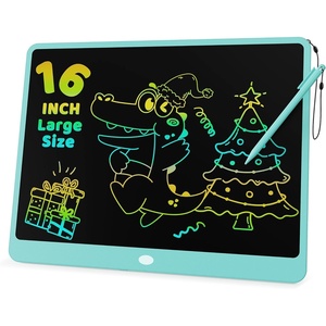image:imageKOKODI LCD Writing Tablet 85Inch Colorful Doodle Board Electronic Drawing Tablet Drawing Pad for Kids Educational and Learning Kids Toys Gifts for 3 4 5 6 7 8 Year Old Boys and GirlsBlueGreen