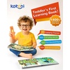 image:imageKOKODI Dinosaur Talking Pen with Phonics Cards Autism Sensory Interactive Game for Kids Ages 38 Kindergarten Preschool Learning Activities ABC 123 Learning Set for Toddler Educational Birthday GiftOrange 2pcs Vocabulary Set
