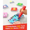 image:imageKOKODI Dinosaur Talking Pen with Phonics Cards Autism Sensory Interactive Game for Kids Ages 38 Kindergarten Preschool Learning Activities ABC 123 Learning Set for Toddler Educational Birthday Gift30pcs Books